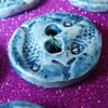 SEVEN CHUNKY CERAMIC BUTTONS