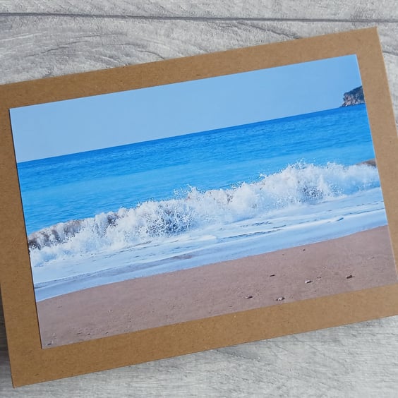 Corfu Photo Greetings Card, Birthday Card, Notecard