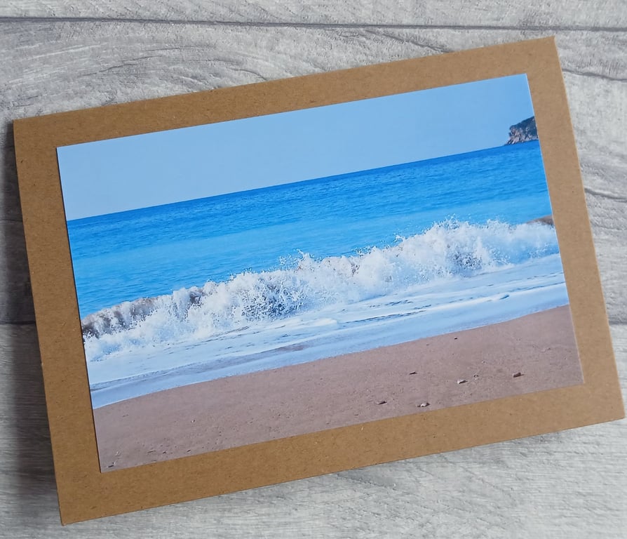 Corfu Photo Greetings Card, Birthday Card, Notecard