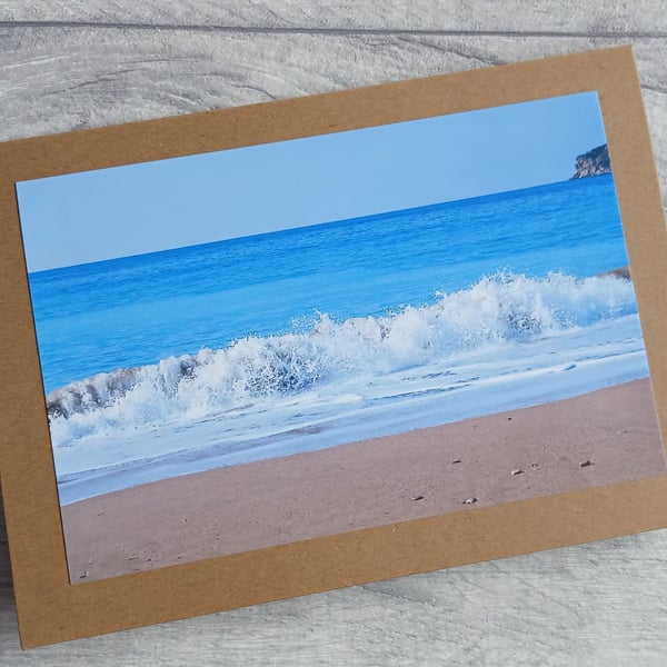 Corfu Photo Greetings Card, Birthday Card, Notecard