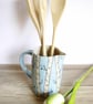 Medium Jug - Birch Trees and Birds - Image 5
