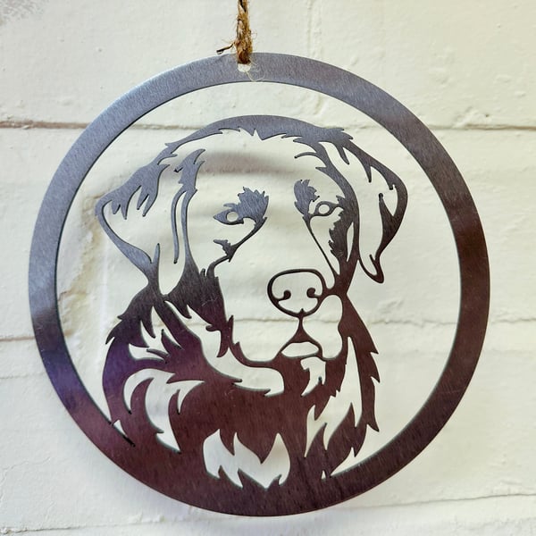 Labrador Hanging Dog Disk