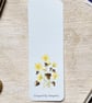Celandine Flower Bookmark - Double Sided  - Image 4