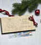 Personalised Christmas Money Gift Envelope 