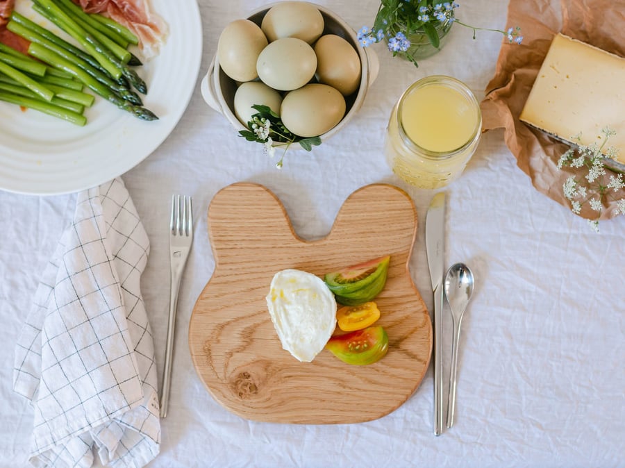 Wooden Serving Board - Bunny - Chopping Board - Treat Board