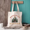 Wanderlust Camping Tote Bag - Outdoors Tote Bag - Camping Bag 