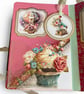 'The Tea Garden' Floral Journal-Treasured Memories Book. Memory Journal - Image 9