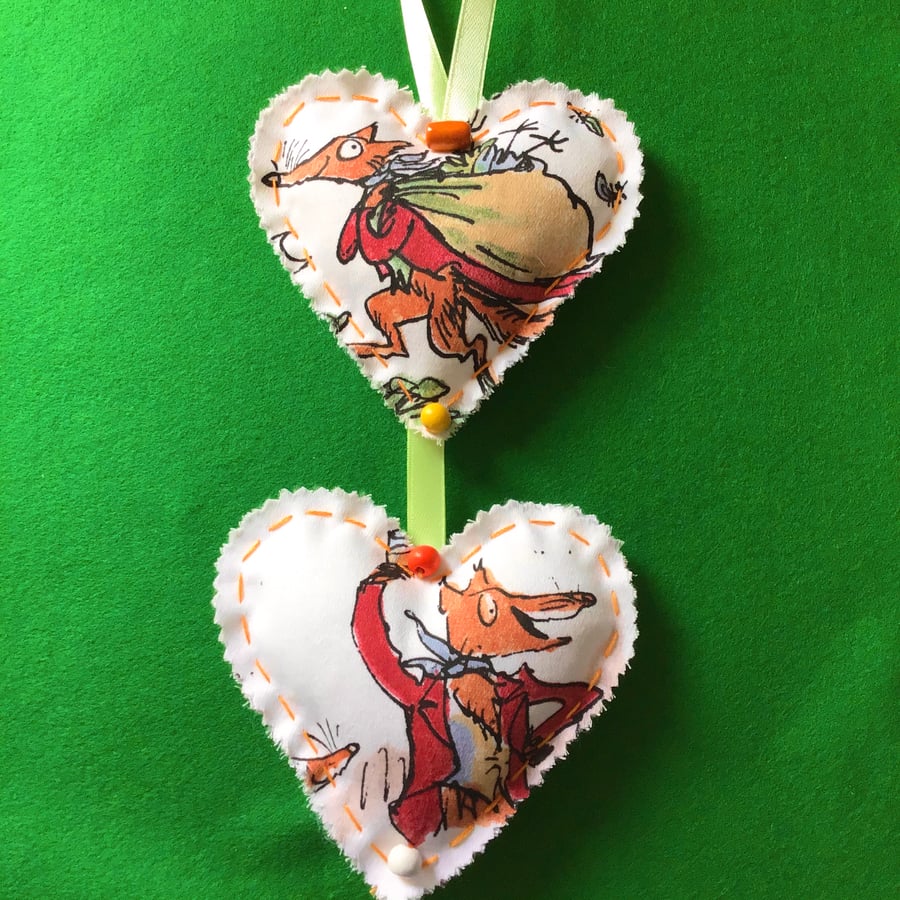 Hanging Hearts,Roald Dahl Mr Fox