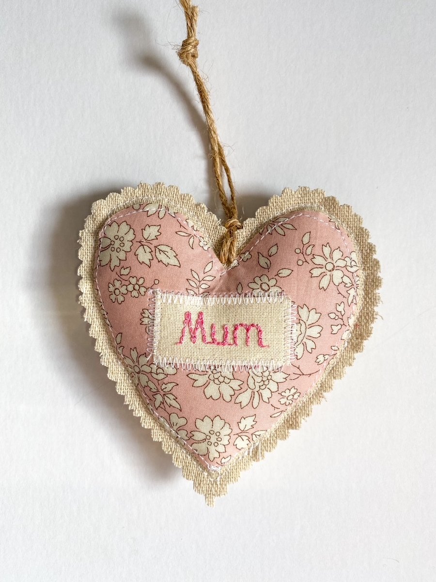 Mother’s day hanging heart 