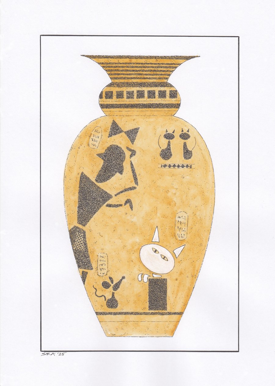 The Cat God Vase