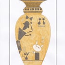 The Cat God Vase