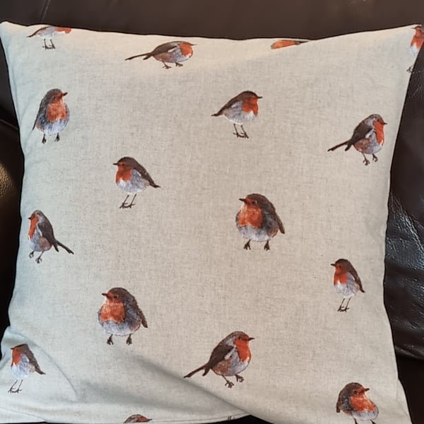 Robins cushion cover