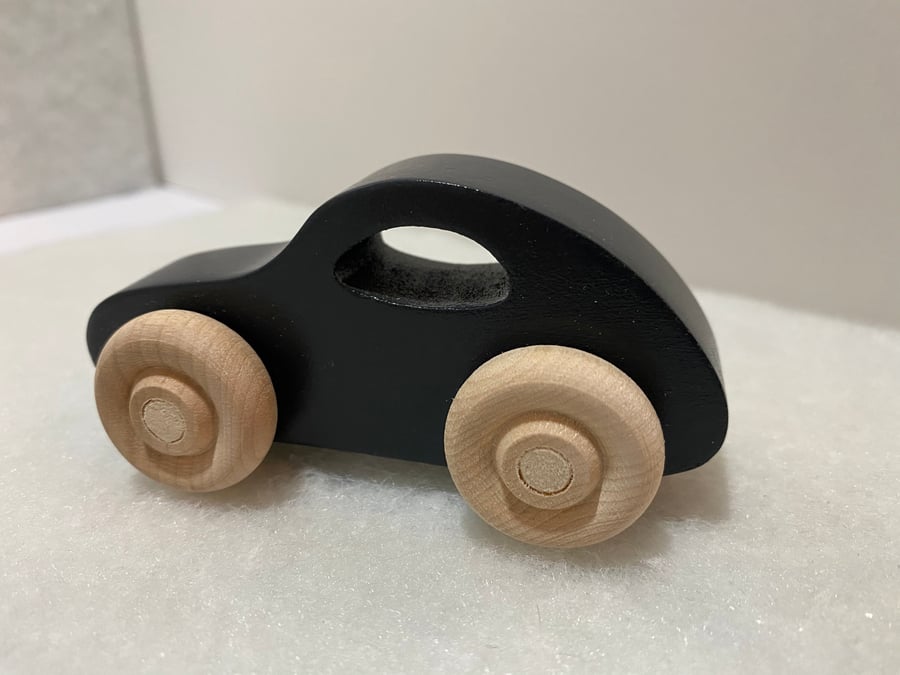 Toy wooden car