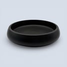 Black Handmade Fruit Bowl or Decorative Bowl for Kitchen Table