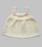 KNITTING PATTERN PDF Cream Sundress for Doll - Image 2