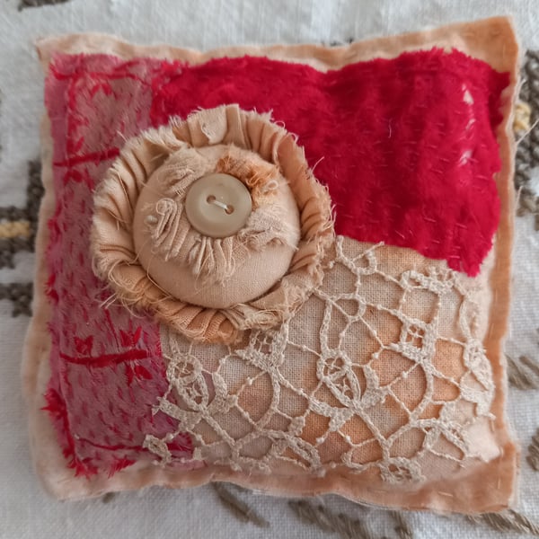 Tattered silk small lavender 