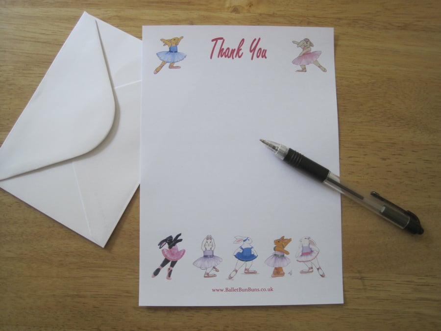 Thank You Note Paper
