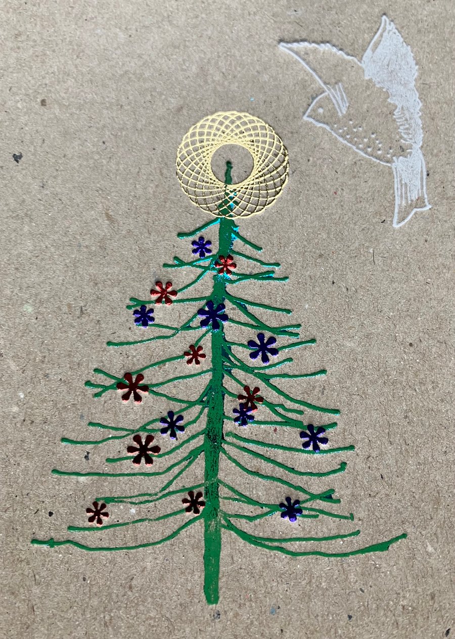 Christmas Tree with Dove