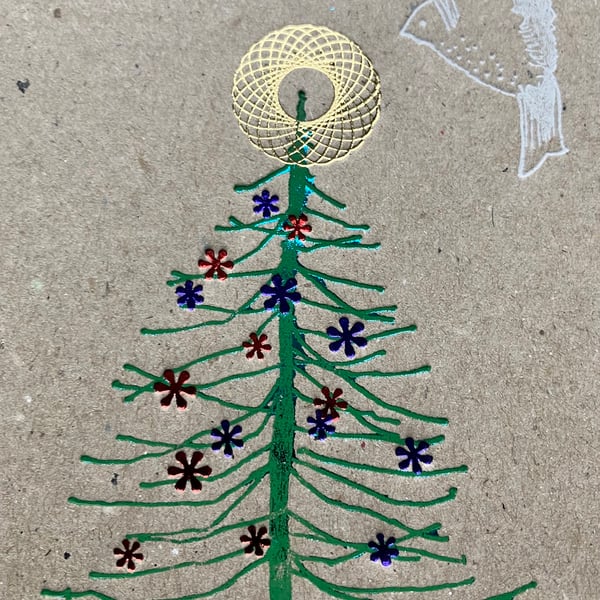 Christmas Tree with Dove