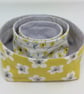 Beautiful bundle, Set of three fabric bowls, baskets - Image 5