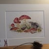 Woodland Shrew, an A4 or A3 print of an original painting