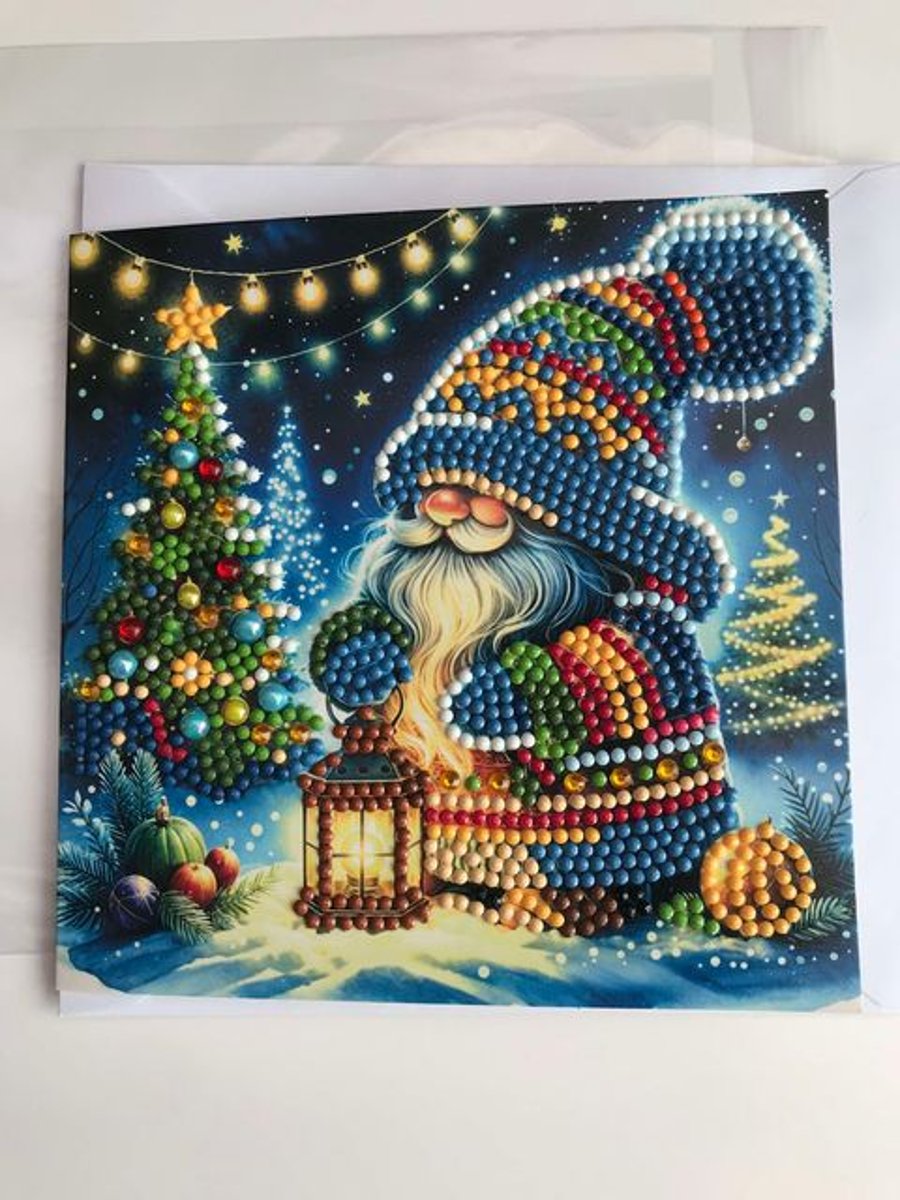  Diamond Art Christmas Card Christmas messenger