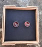 Copper Acorn Stud Earrings - Image 4