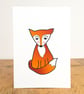Bashful Fox Print  - Image 2