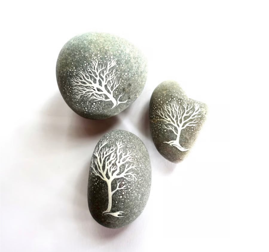 Custom Oak Tree Stone for Alison