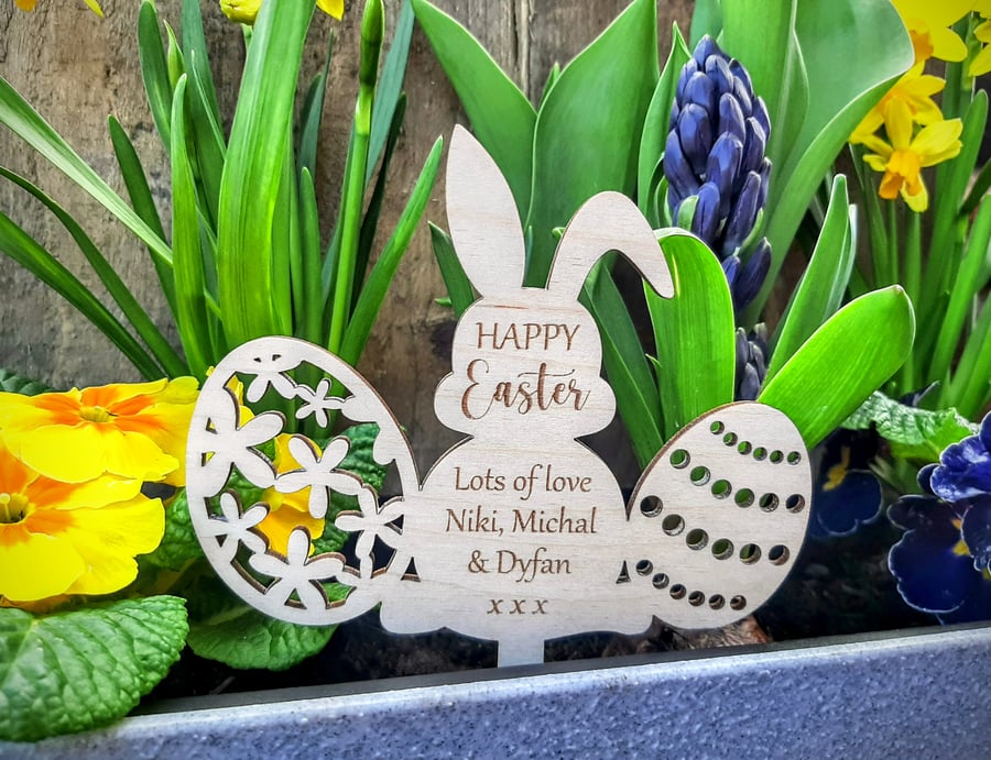 Easter Plant tag