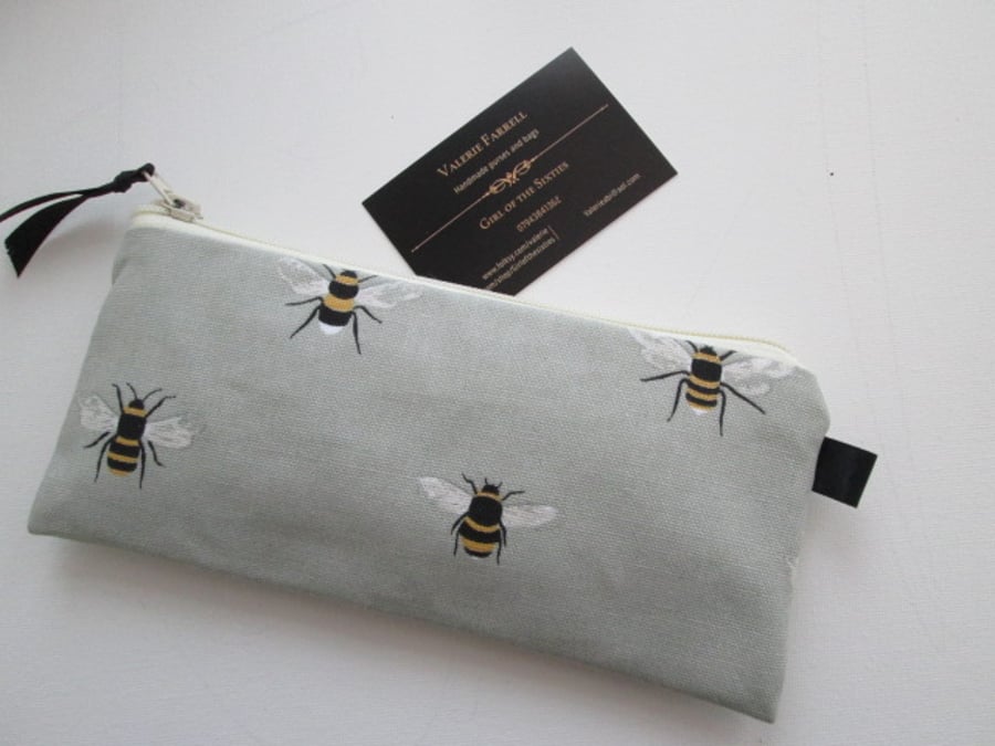 Sophie Allport Bees  Make Up Bag  Pencil Case
