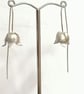 Fairy Lantern earrings hand made from Sterling Silver - Image 4