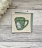 Tea coaster, tea lover gift - Image 1