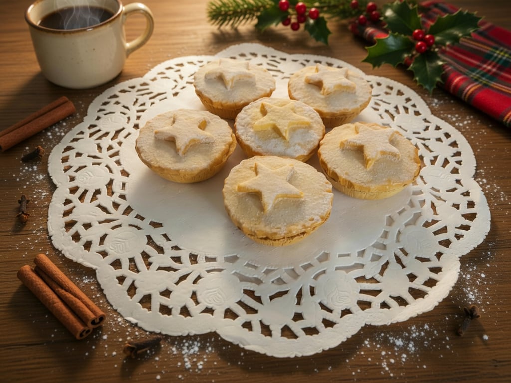Faux Fake Bake Food 6 Mince Pies