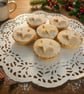 Faux Fake Bake Food 6 Mince Pies