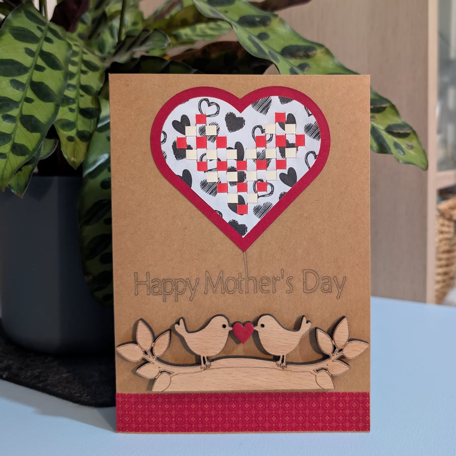 Gift and card in one - Mothers Day card and photo holder