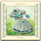 Little Nippers Turquoise Posies Outfit