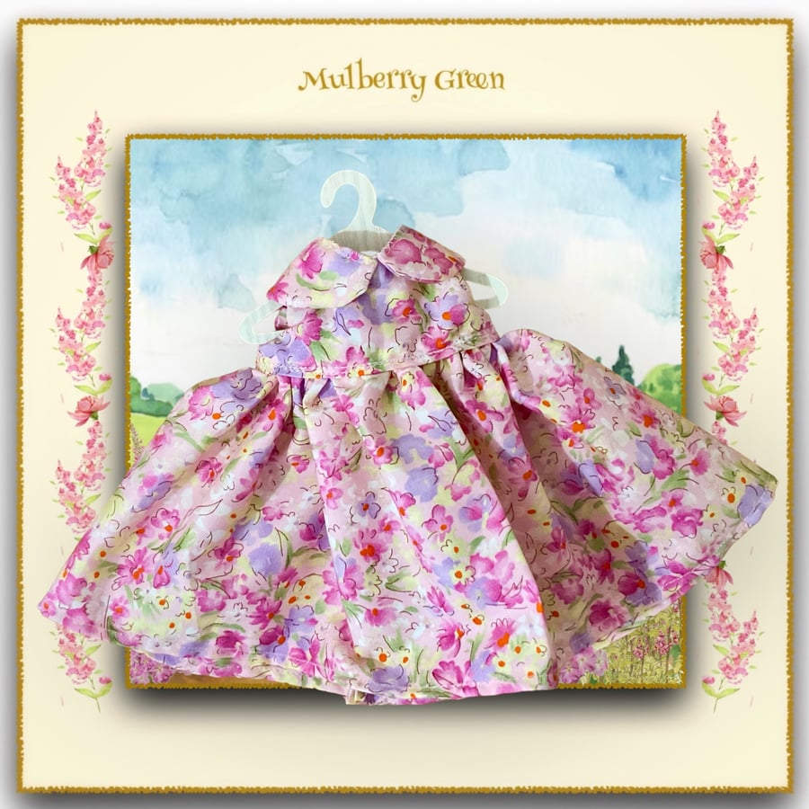 Reserved for Gillian - Summer Flowers Dress