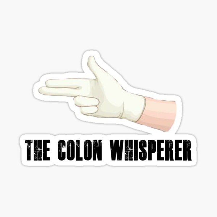 Proctologist Colon Whisperer prostate rectal exam funny magnet