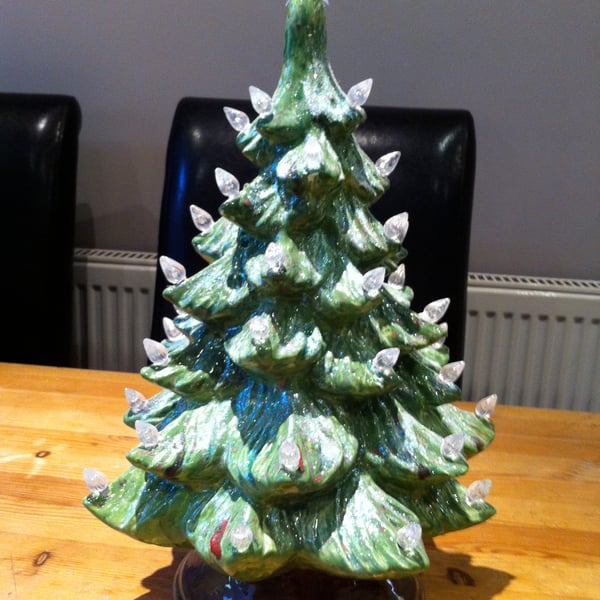 Ceramic light up Christmas Tree