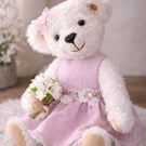 Missy Daisy Hand-sewn Mohair Teddy Bear
