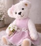 Missy Daisy Hand-sewn Mohair Teddy Bear