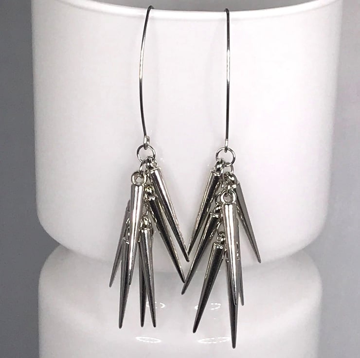 Spike cheap dangle earrings