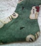 Contempory Snowmen 7.5 inch stocking - Image 4