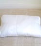 Tempur Original Pillow COVER White Ticking Stripes 100% Cotton QUEEN Medium - Image 2