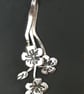 Cherry Blossom Silver Pendant - Image 3