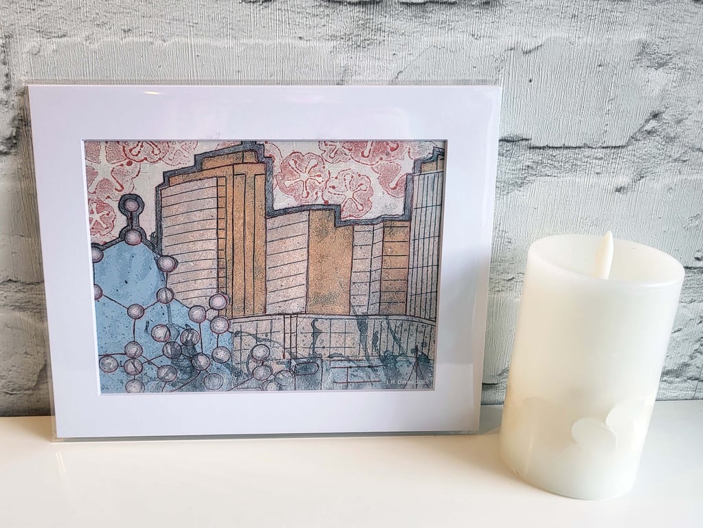 Mixed Media Art Print (Mounted) - 'Scapes' Limited Edition