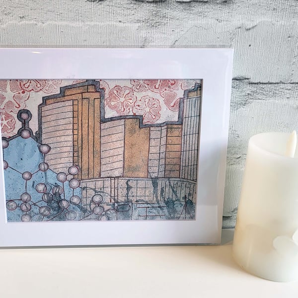 Mixed Media Art Print (Mounted) - 'Scapes' Limited Edition