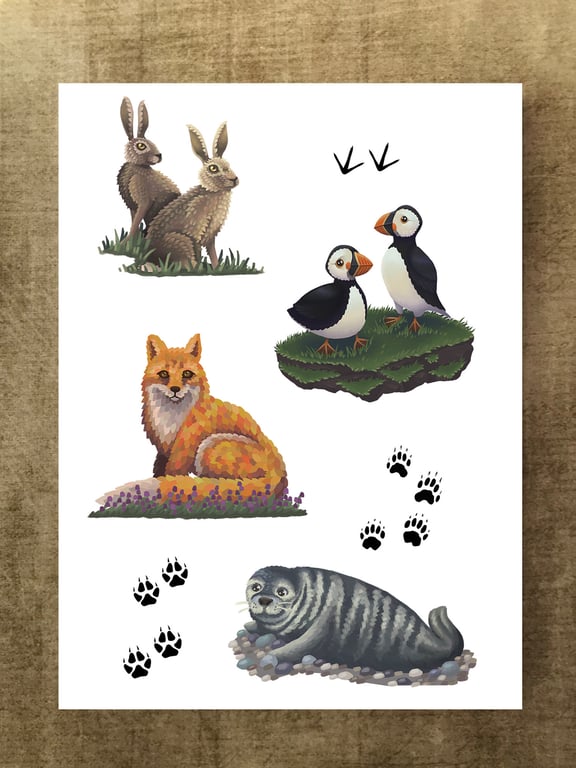 British Wildlife A6 Notebook