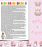 Spring Flowers Dress for Baby Daisy  - Image 2